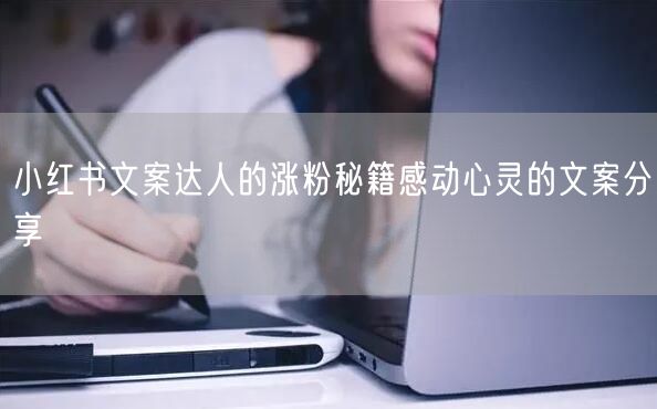 小红书文案达人的涨粉秘籍感动心灵的文案分享