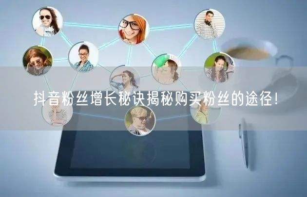 抖音粉丝增长秘诀揭秘购买粉丝的途径！